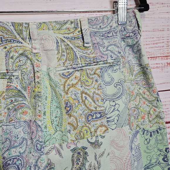 Anthro Pilcro patchwork denim skirt - Picture 13 of 15